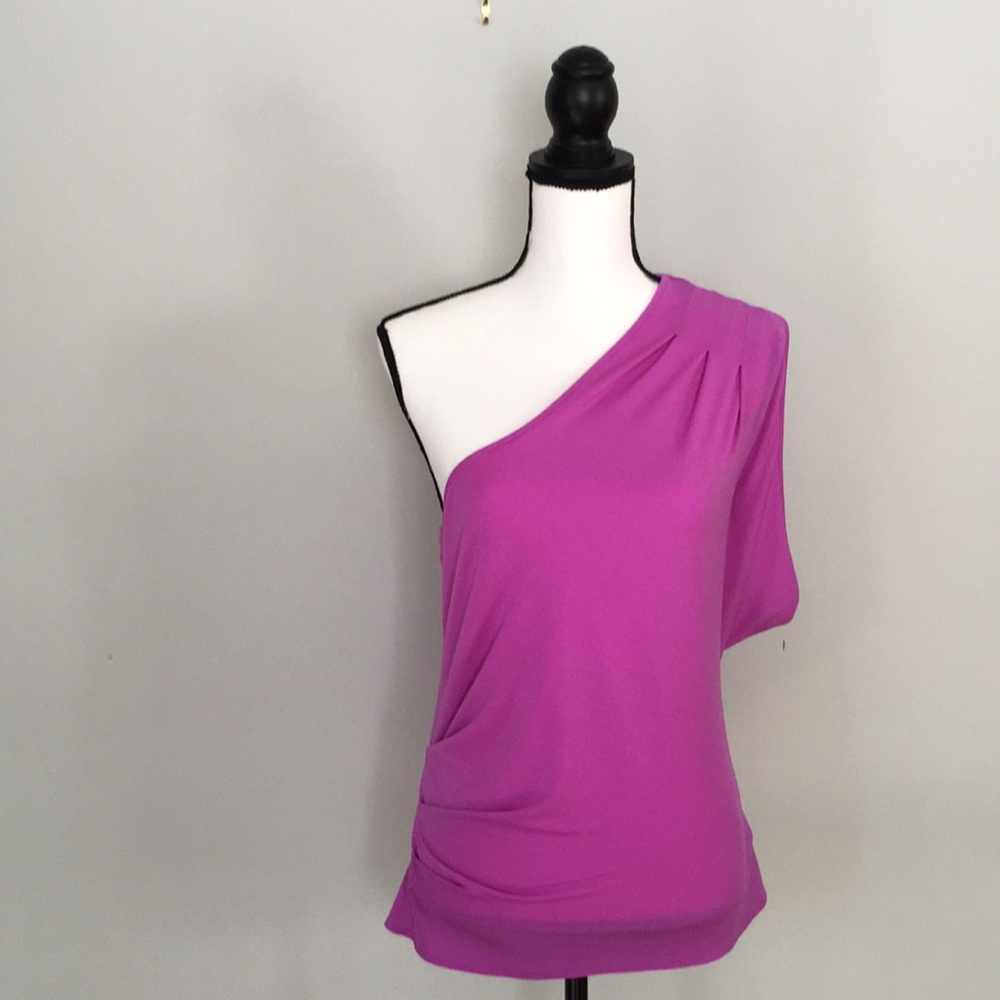 Pink/Purple Off the Shoulder Top